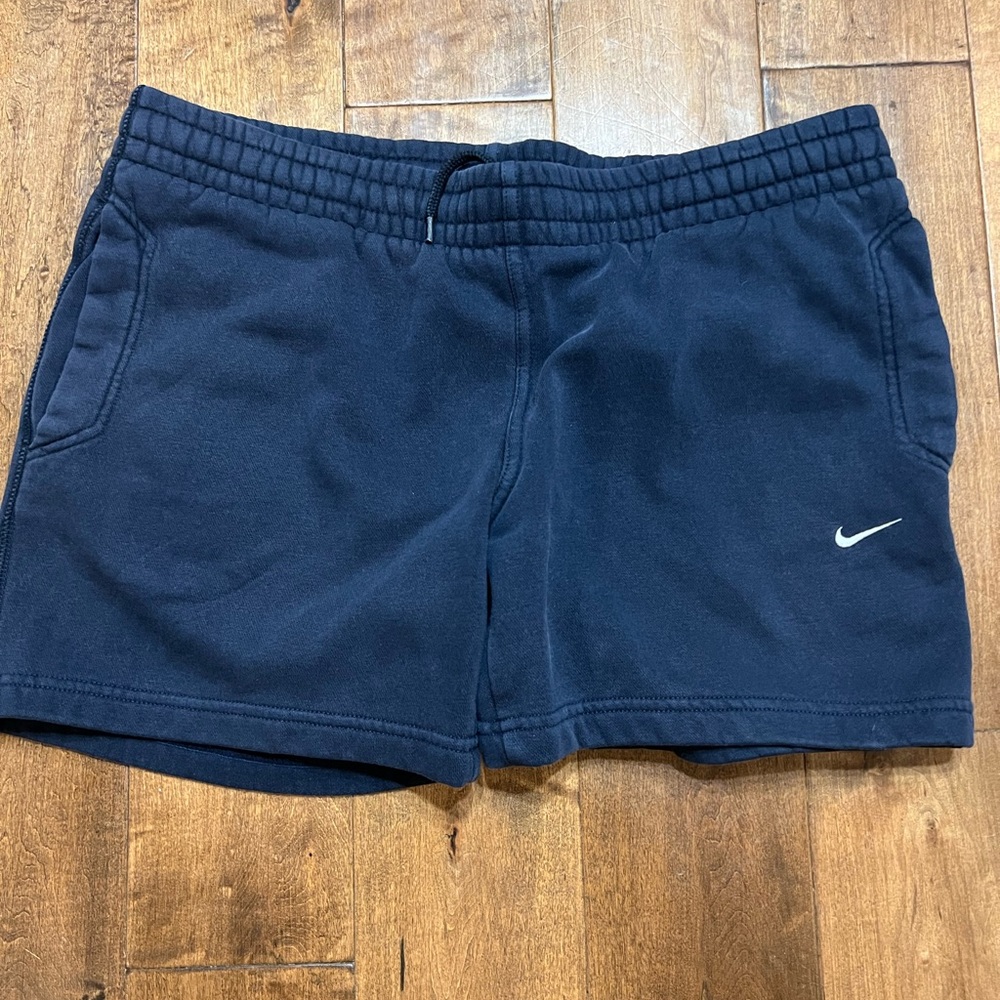 Vintage Dark Blue Nike Sweat Shorts